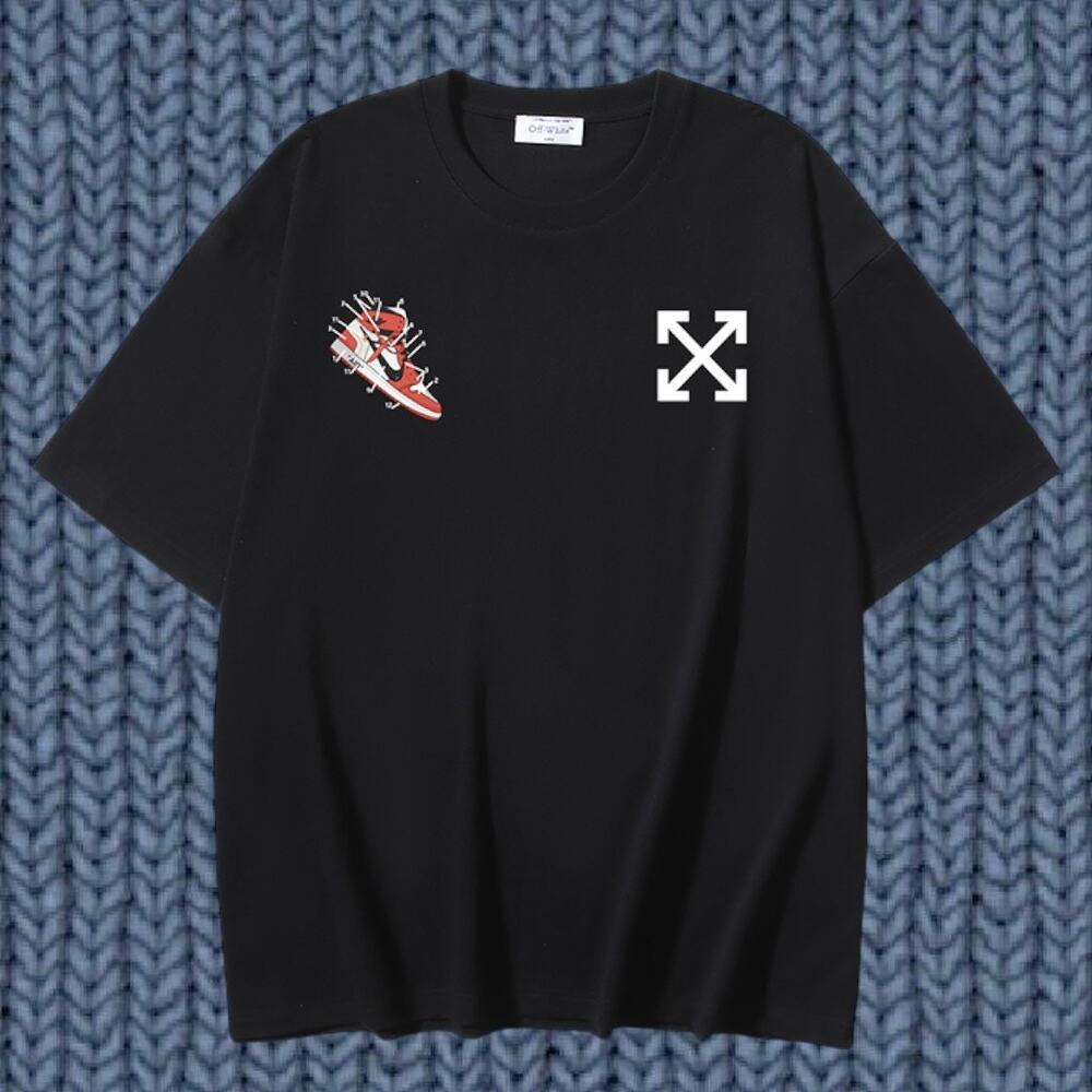 Off-white men's white short sleeve T-shirt